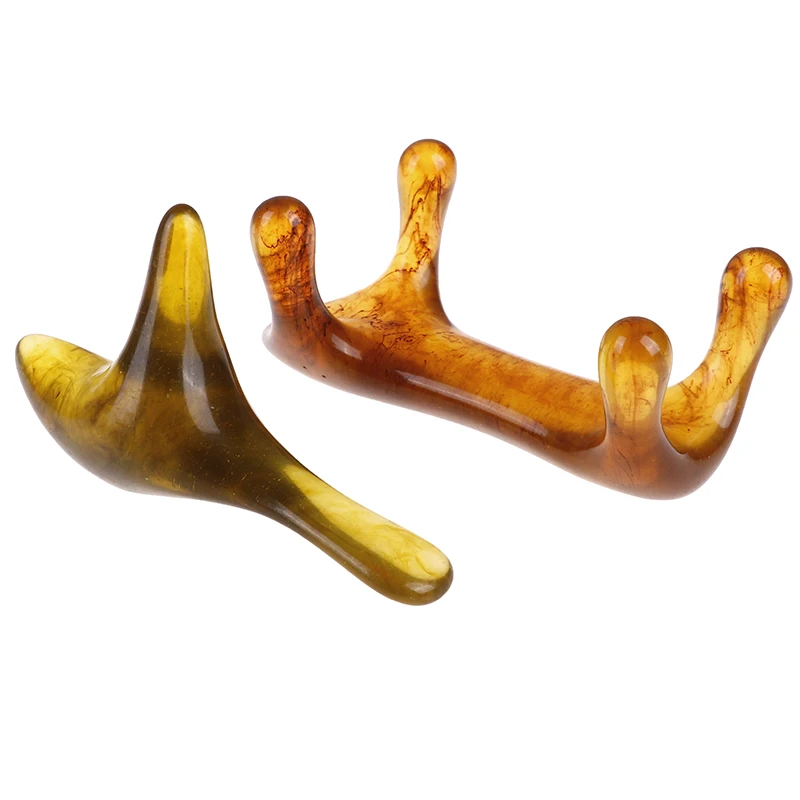 1Pcs Body Relax Resin Foot Feet Massager Neck Shiatsu Reflexology SPA Therapy Massager For Blood Circulation 2 Styles