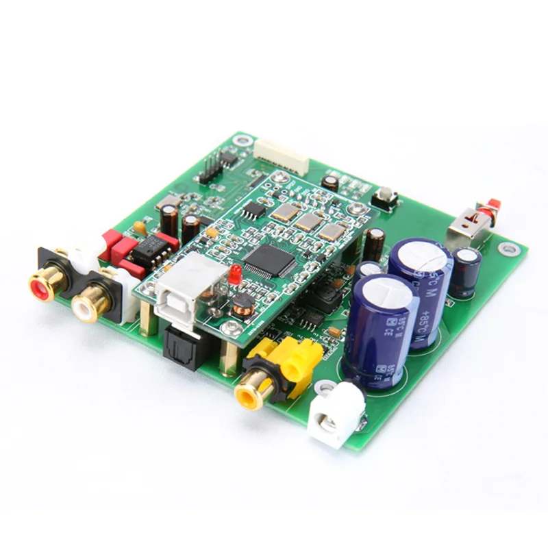 ES9038 Q2M ies DSD Декодер коаксиальный волоконный вход, DAC декодирующая плата для аудио hifi усилитель F7-003