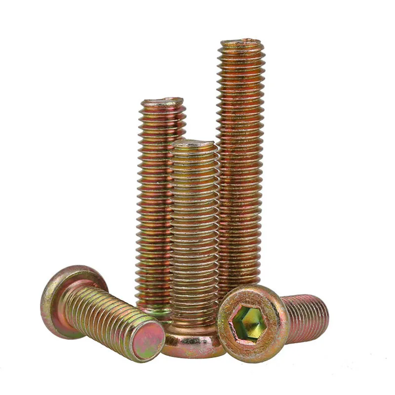 M6*20-M6*90 Furniture Hardware Screws Flat Round Hexagonal Links | Обустройство дома