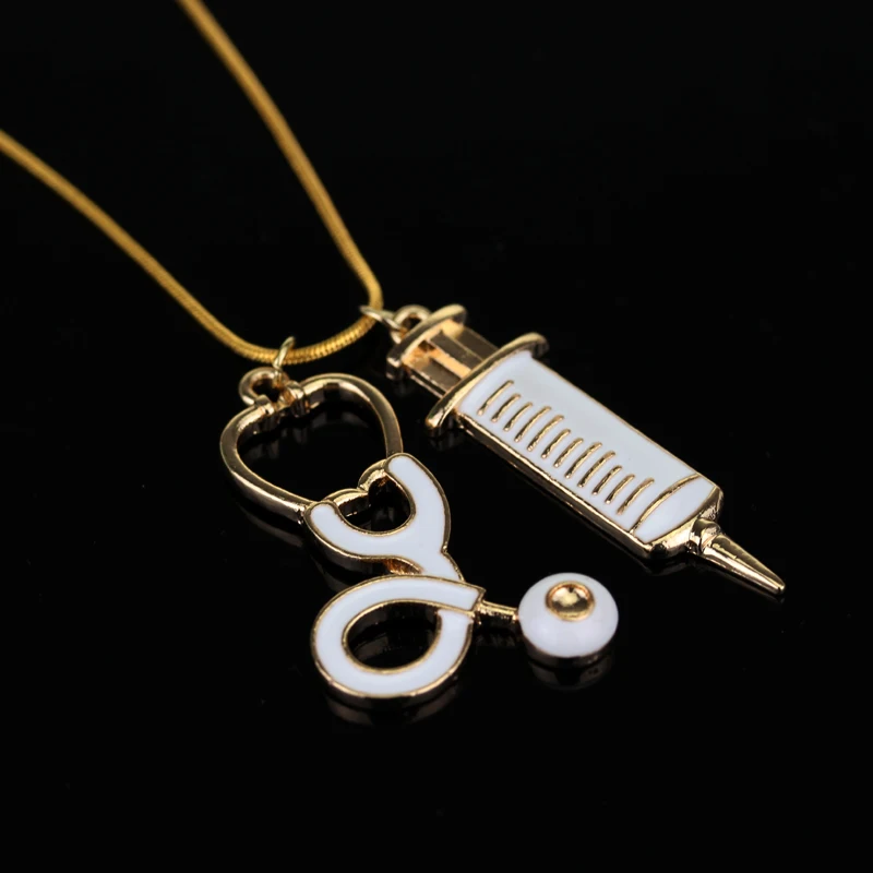 Buy Interesting Stethoscope Needle syringe Pendant