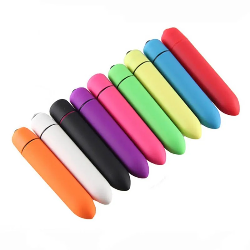 8 Colors 10 Speed Mini Bullet Vibrator for Women Waterproof Clitoris Stimulator font b Dildo b
