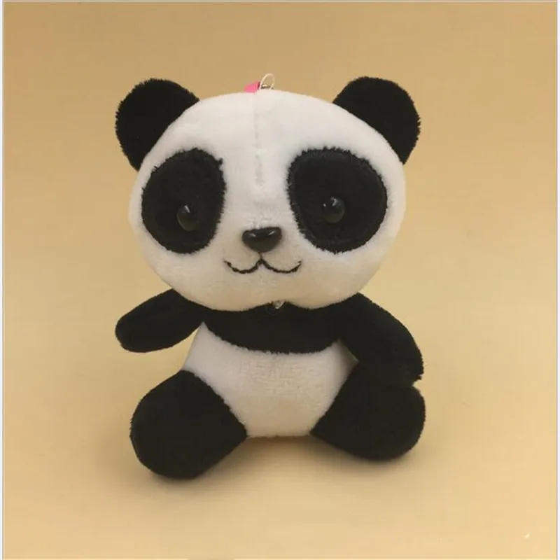 Kawaii Panda plush toys NEW 4 Colors Choice 10CM Plush Stuffed Animal