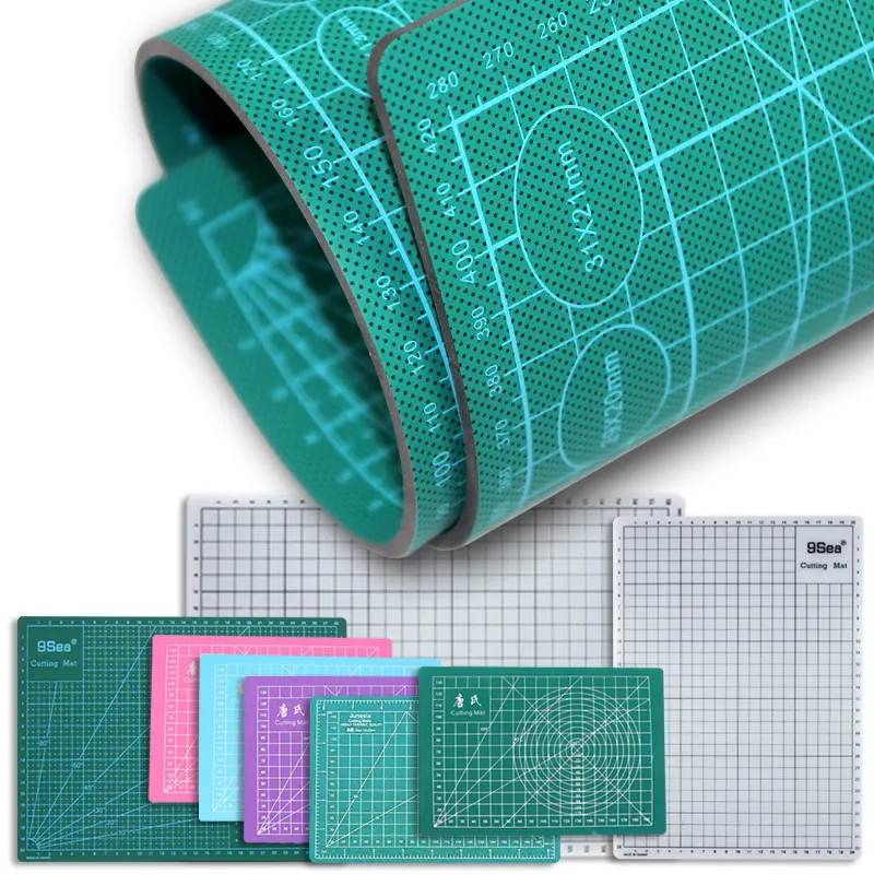 

A5 A4 A3 Leather Craft Cutting Engraving Mat Board Soft Pad Hand Writing Plank, 3mm Thickness Inch Size Cutting Mat Punch Sewing