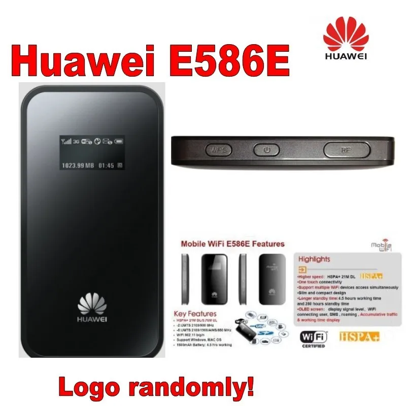 Оригинальный HUAWEI E586Es разблокированный 3G 4G 21 Мбит/с hспа + wifi мини карта