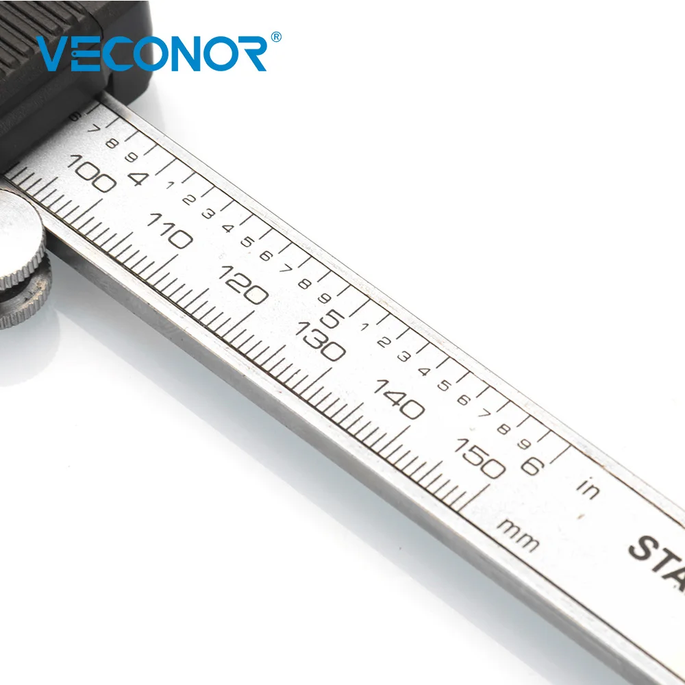 Vkonor 6 дюймов 150 мм нержавеющая сталь электронный цифровой lcd штангенциркуль микрометр измерительные инструменты с пластиковый чехол