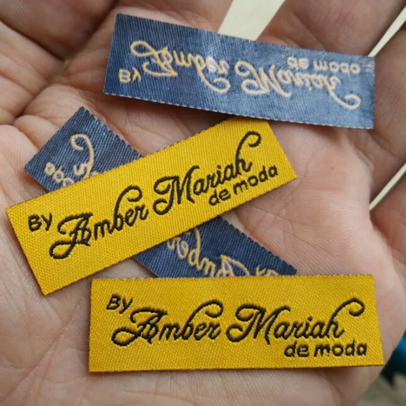 1000 шт. термоклеевые этикетки на заказ|custom iron on labels|iron labelscustom woven labels |