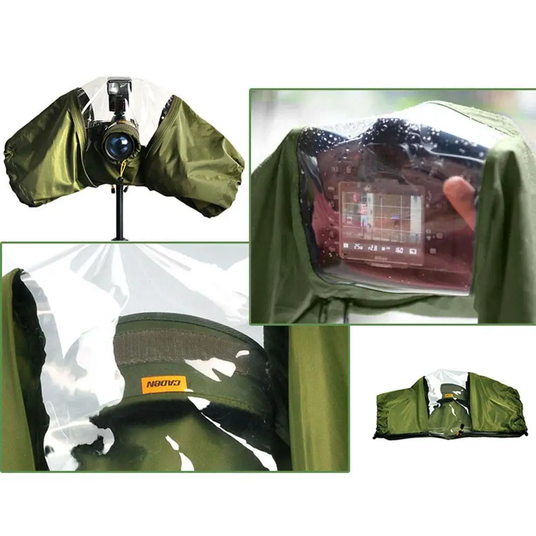 Защита от дождя для камеры защита на молнии SLR army green camera|Сумки фото-/видеокамеры| |
