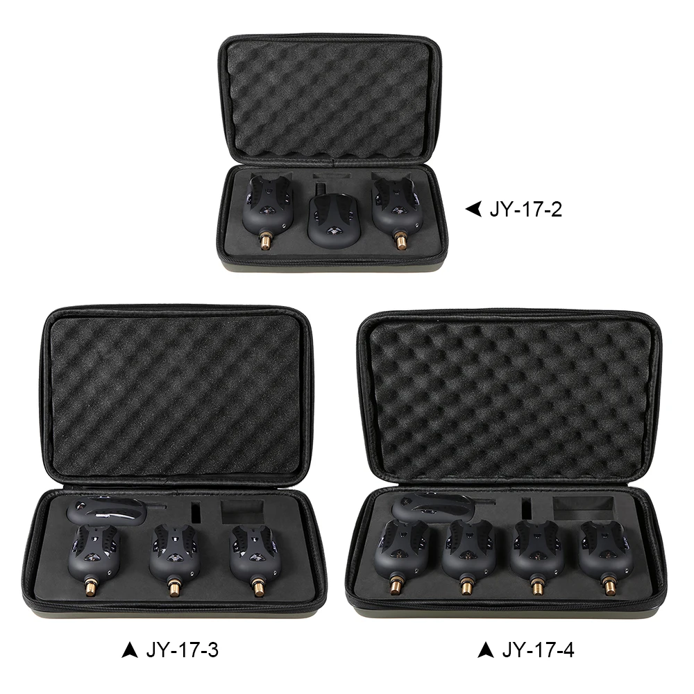 Conjunto de Alarmes da Mordida de Pesca sem Fio Acessórios de Pesca Lixada Receptor Digital Alerta Kit Carpa Pesca Led Indicador Som 9 Ferramentas de pesca