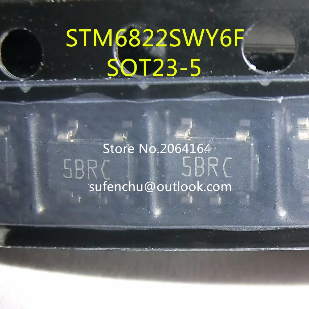 

10Pcs Hot New 5BRC SBRC STM6822 STM6822SWY6F SOT23-5