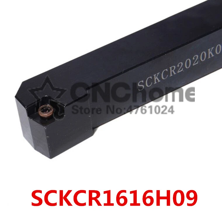

SCKCR1616H09/ SCKCL1616H09 держатель инструмента 16*16*100 мм держатель токарного инструмента с ЧПУ, 75 градусов Внешний токарный инструмент s, Токарные режущие инструменты