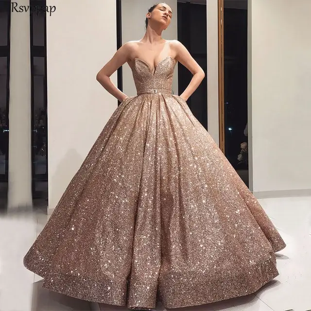 Long Sparkly Dresses