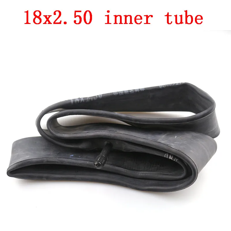 Lightning shipping InnerTube 18X2,50 с изогнутым угловым стержнем клапана подходит для многих газовых электрических скутеров и электровелосипедов 18x2,5 внутренняя трубка