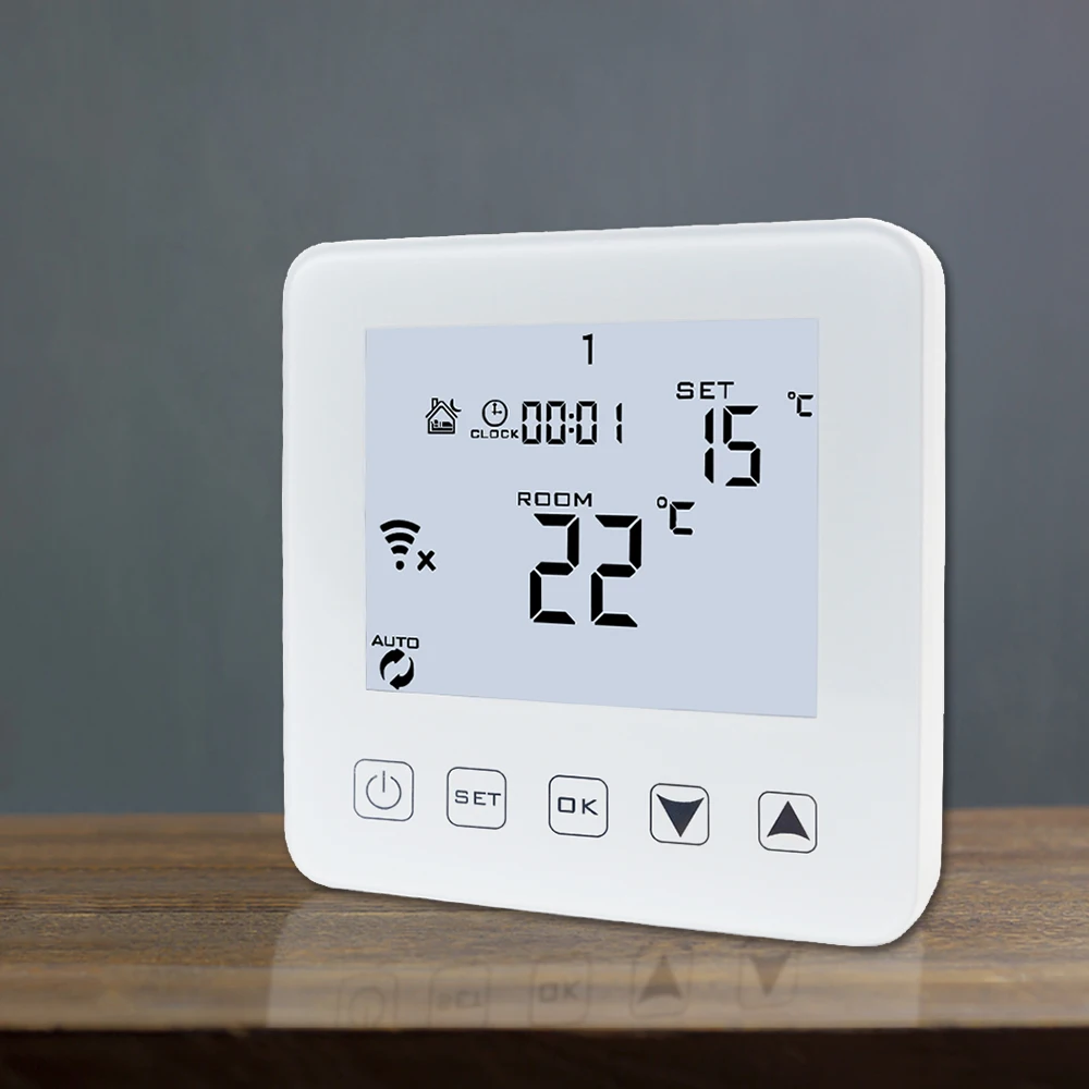 WIFI термостаты LCD 16A регулятор контроля температуры Alexa Голосовое управление