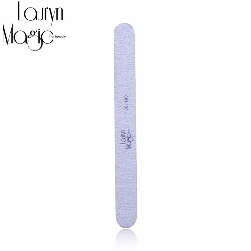

1pcs 100/180 professional Strip shape Nail File Buffering Polishing Nail Art Tool