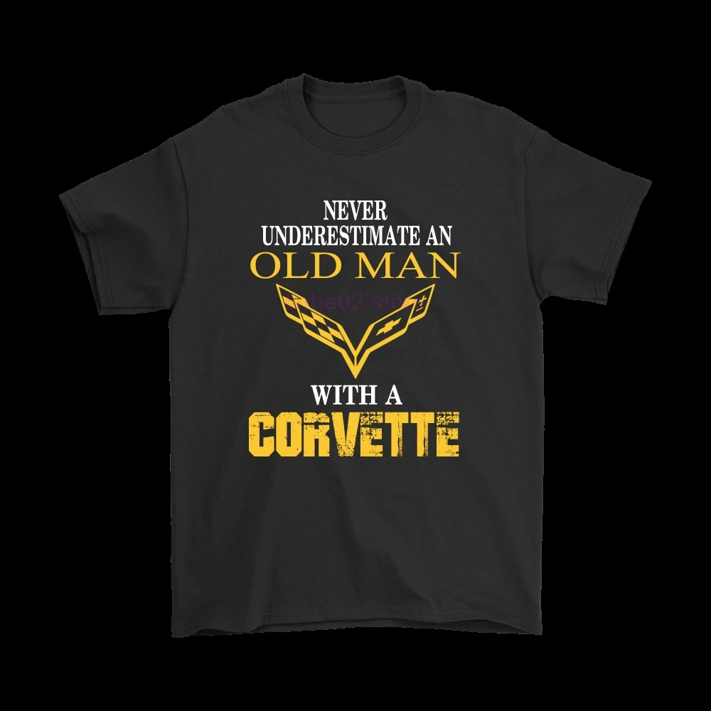 

Never Underestimate An Old Man With A Corvette Shirts