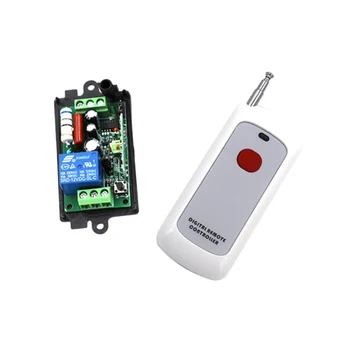 

AC 220V RF Wireless Remote Control Switch Systerm 10A Relay Remote Switch Transmitter & Receiver 315 Mhz Or 433 Mhz SKU: 5204