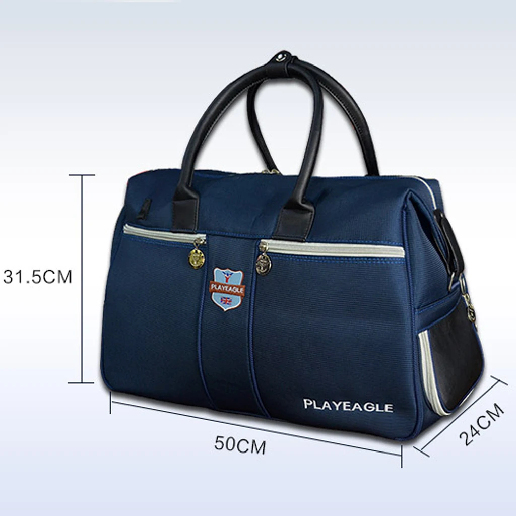 Нейлоновая водонепроницаемая сумка для одежды для гольфа с обувью, карманная сумка для гольфа, сумка для путешествий, органайзер для багажа с мини-сумочкой