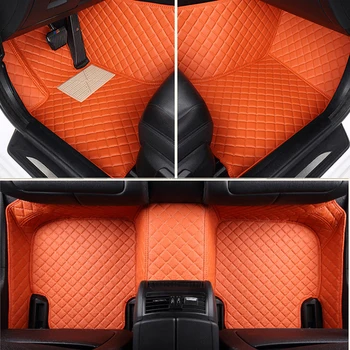 

Car floor mats for Mitsubishi Lancer Galant ASX sport V73 V93 5D car styling all weather carpet floor liner