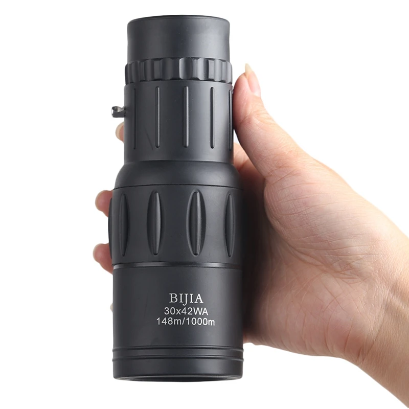 Bijia 30X42 Высокая Мощность Двойной фокус Монокуляр оптический Spyglass Hd зрительная