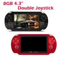 8 ГБ 4,3 дюймов портативная игровая консоль камера MP4 MP5 игровой плеер HD игровая консоль Встроенная 3000 ретро классические игры