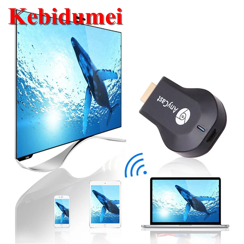 

Mirroring TV Dongle Receiver for AnyCast M2 for Airplay WiFi Display Miracast Wireless HDMI TV Stick for Phone Android PC