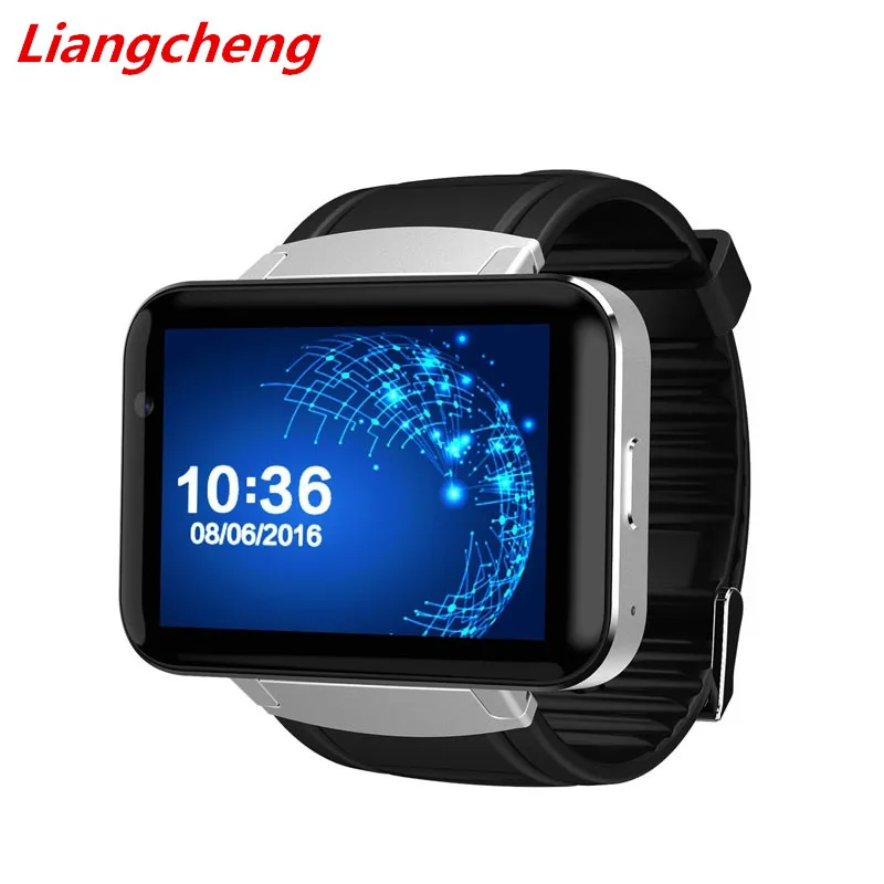 DM98 Smart Watch Android OS MTK6572 1.2Ghz 2.2 Inch Screen 900mAh Battery 512MB Ram 4GB Rom 3G WCDMA GPS WIFI Smartwatch | Электроника