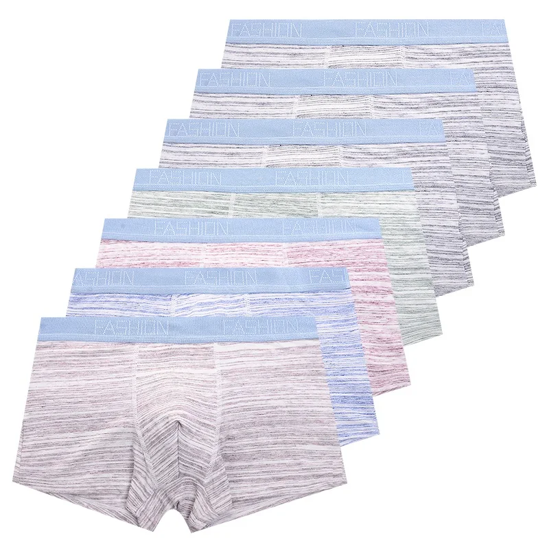 

7pcs Hot sale Modal Boxer Men Underwear Male Panties Homens Pugilista Cueca Boxershort Soft Breathable Boxers New 7M14