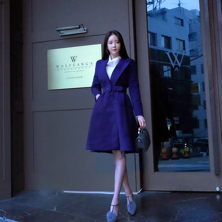 Popular Long Wool Swing Coat-Buy Cheap Long Wool Swing