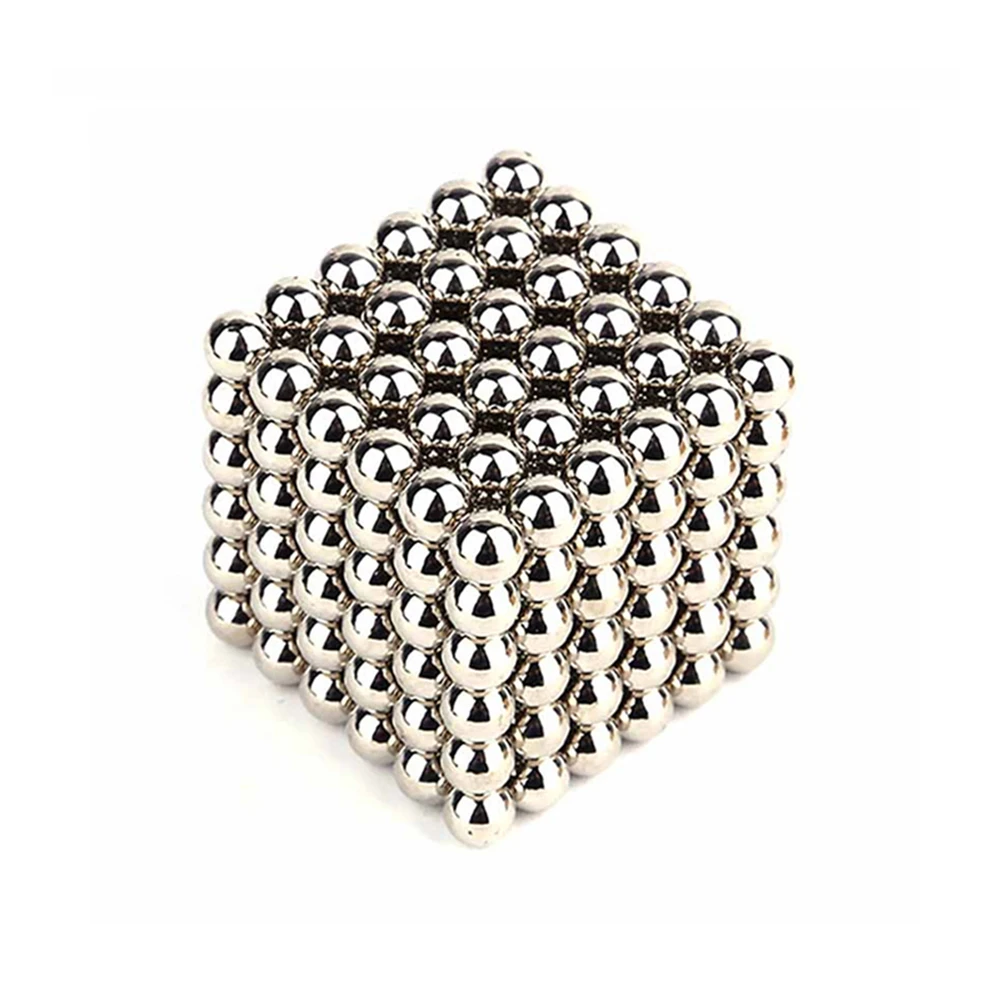 

216Pcs 3mm Magic Magnet Magnetic Blocks Balls NEO Sphere Cube Beads Building Toys