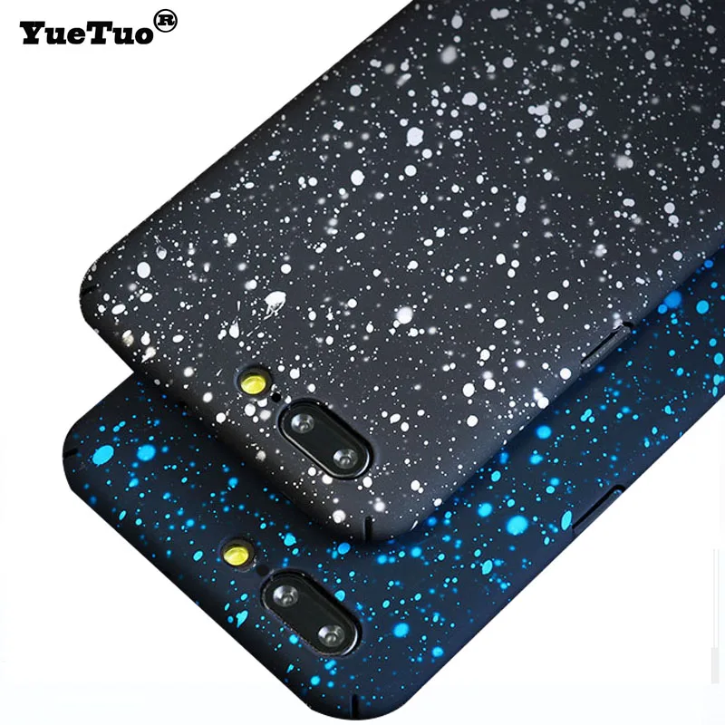 YueTuo чехол для One Plus 5 3d Блестящий Матовый Защитный роскошный оригинальный Жесткий