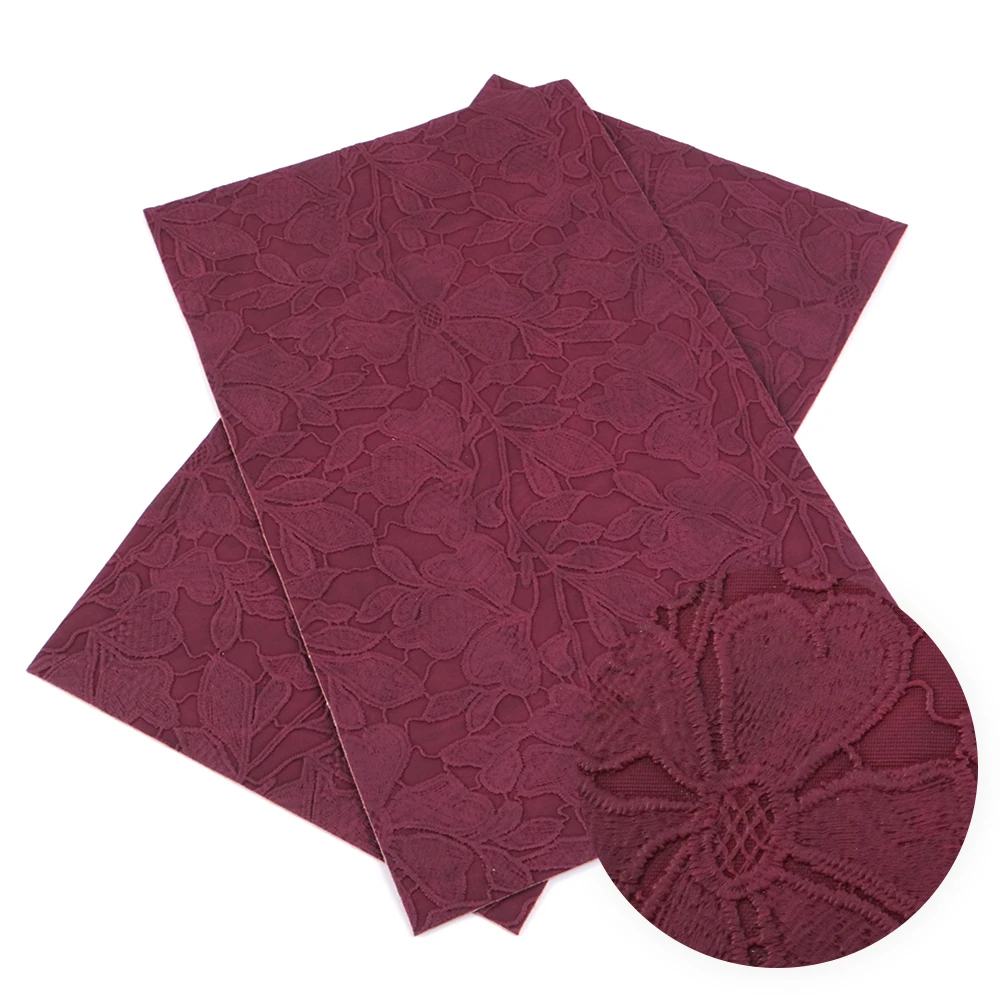 

David accessories 20*34cm flower faux artificial Synthetic leather fabric hair bow diy decoration crafts 1piece,1Yc6882