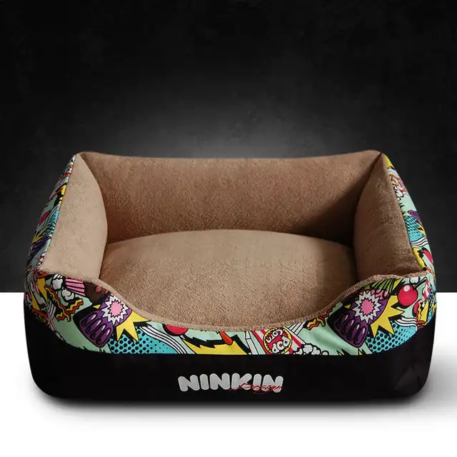 canvas dog bed