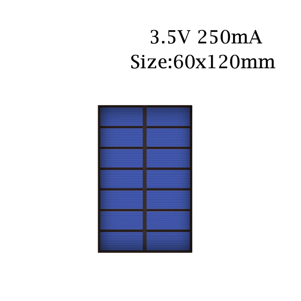 1V 1,5 V 2V 3В 3,5 V 4V Панели солнечные 100mA 120mA 150mA 250mA 300mA 350mA 435mA 500mA мини элемент для солнечной батареи для мобильного телефона Зарядное устройство Портативный