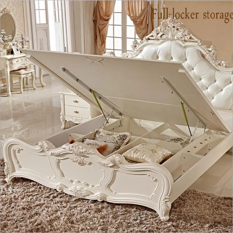 modern european solid wood bed Fashion Carved leather french bedroom furniture pfy10050 modern european solid wood bed Fashion Carved leather french bedroom furniture pfy10050