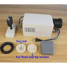 SHUNMIER Mini DIY Fishing Rod Epoxy Machine Rod Buliding Equipment Tackle Pesca Repair Fishing Rod Wrapped Line Guide Ring