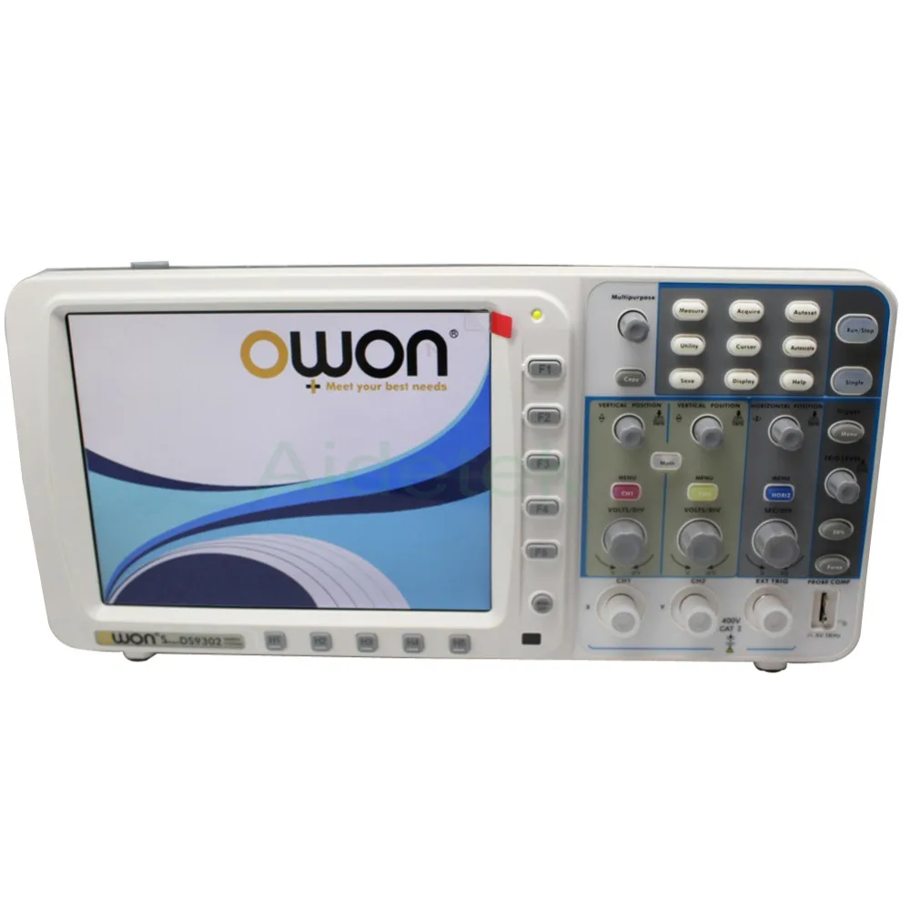 OWON New Ultra thin 300Mhz OWON Oscilloscope SDS9302 3.2G 10M record ...
