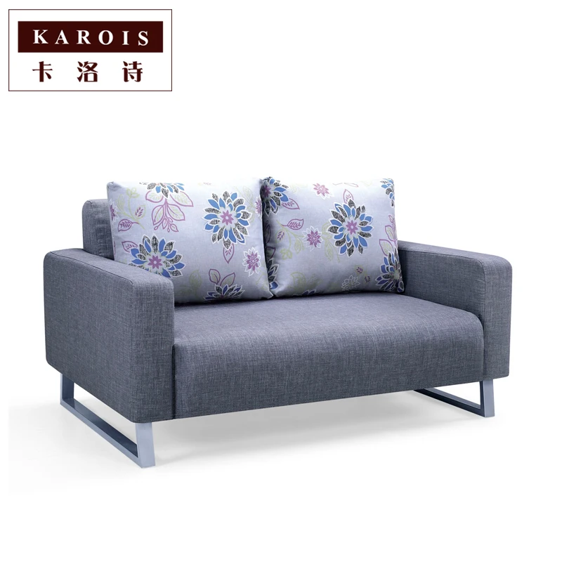 Nordic Simple Multi Functional Fabric Sofa Bed Folding Living Room Nordic Simple Multi Functional Fabric Sofa Bed Folding Living Room Double 1 5 Meters In Sofas From Furniture On Aliexpress Alibaba