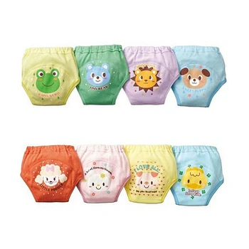 

4 X Baby Toddler Girls Boys Cute 4 Layers Waterproof Potty Training Pants reusable 4 Size Random Send