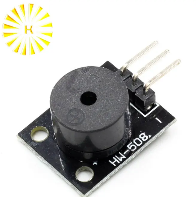 

New Arrival 1pc 3.5-5.5V Standard Passive Speaker Buzzer Module For Arduino AVR PIC Module Board Connector