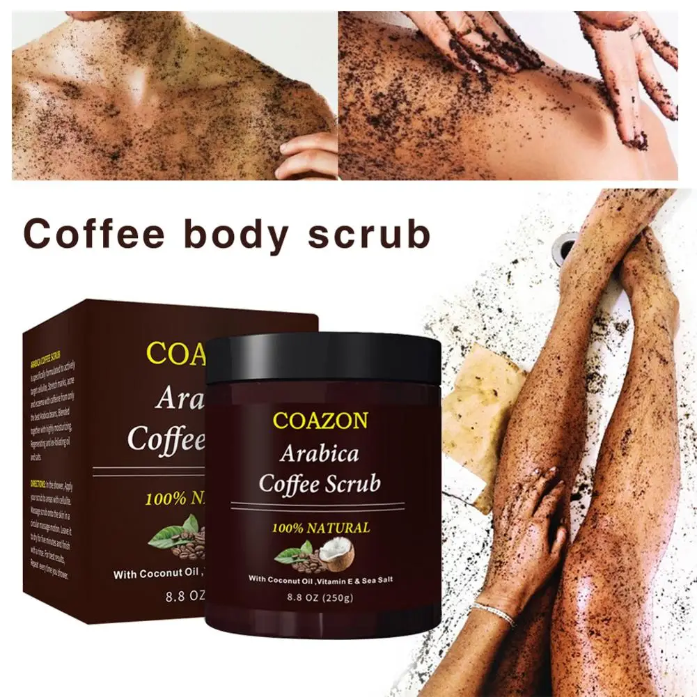

Coffee Scrub Body Scrub Cream Facial Dead Sea Salt For Exfoliating Whitening Moisturizing Skin Care Body Exfoliation
