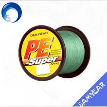 DIAOWAN 4 ткет 22LB 300 м PE оплетка леска Горячая