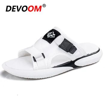 

Fashion Man Slippers Pantoffels Non-slip Sandals Men Beach Slippers Lightweight Flip Flop Men Flip Flops Men Air Mesh Footwear