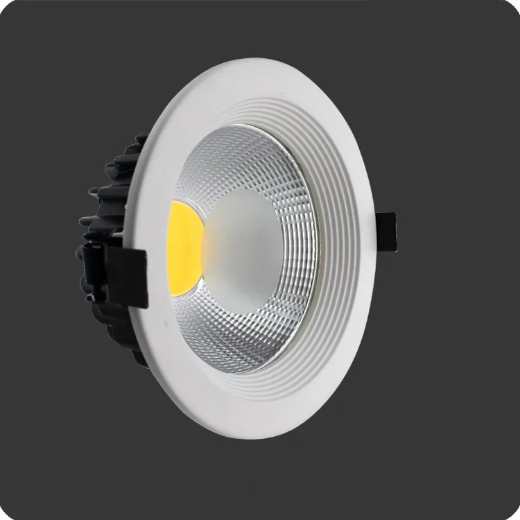 

10pcs/lot high power 30w led downlight 8 inch COB downlight industrial lamp AC110-240V warm white cold white DHL Free shipping