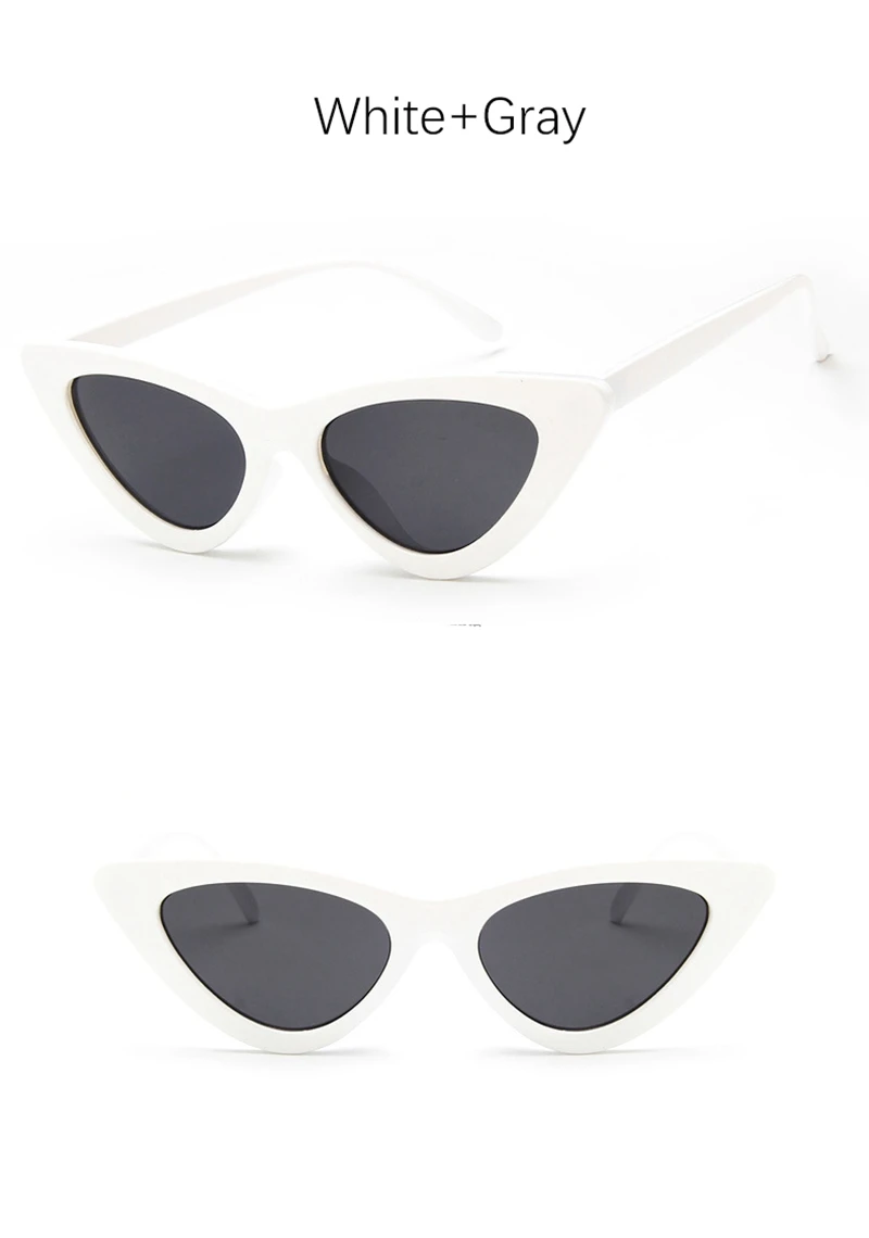 Роскошные солнцезащитные очки кошачий глаз женские винтажные Ретро треугольные очки с дизайном «кошачие глаза» для брендовых дам Oculos Feminino солнцезащитные очки сексуальные оттенки