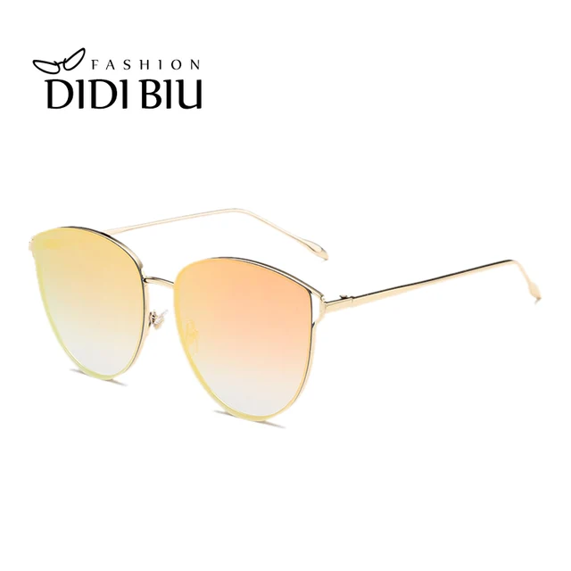 rose gold rimless sunglasses