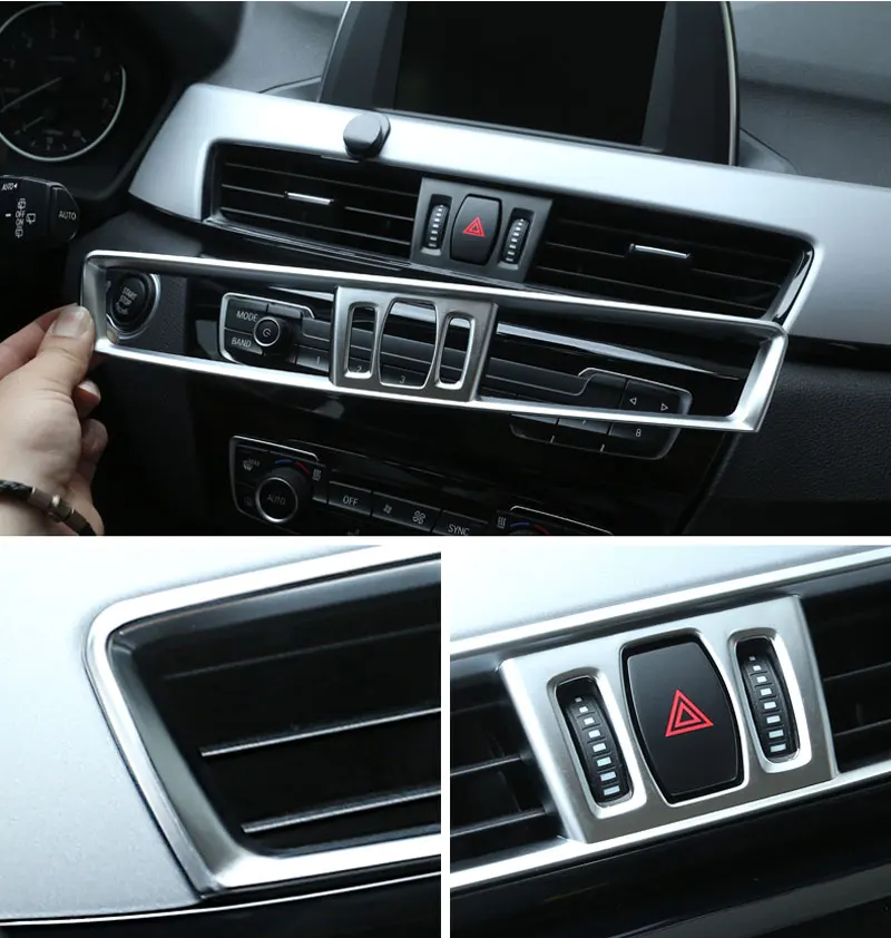 Хромированная рамка из АБС-пластика для BMW X1 F48 20i 25i 25le 2016-2019 автомобильные