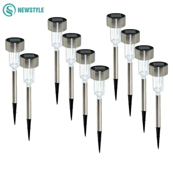 

5/10/12pcs LED Solar Lawn Light Outdoor waterproof Solar Lamp Garden Decorative Light For Landscape Yard Deck Pathway Decoration