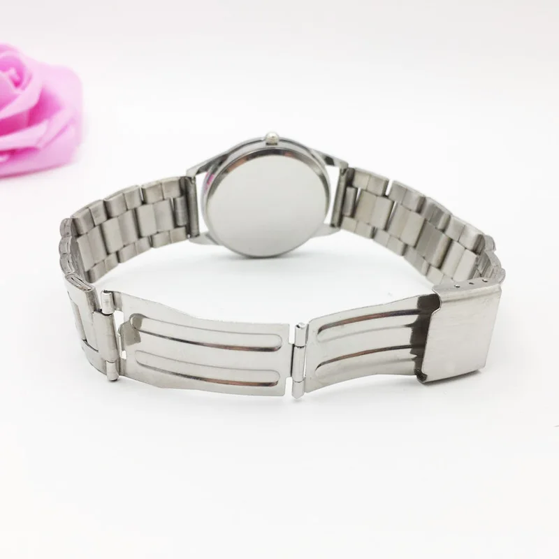 hot fashion woman wristwatch quartz wrist watches for women silver stainless steel band female clock drop shipping (66)