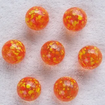 

Free shipping 7pcs/lot 20mm orange marbles Time series glass marbles decorative ball marbles gift ball wave of children's toys