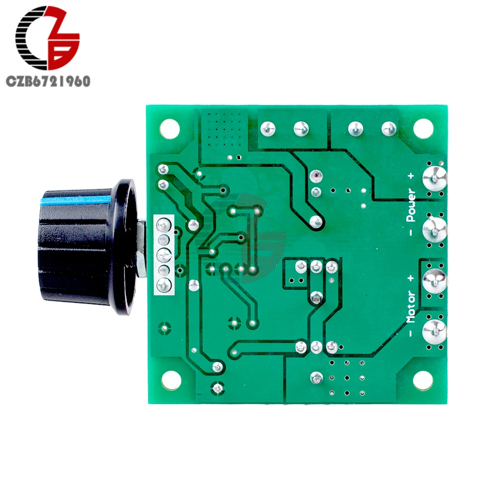 DC 12V-40V 10A PWM DC Motor Speed Control Switch Controller Speed Regulator 400W